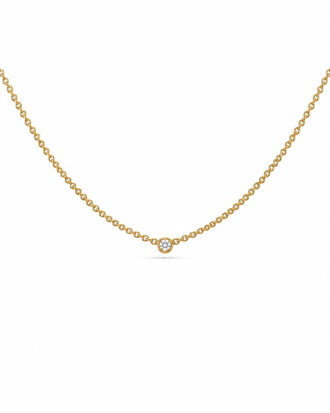 Collier de dos Gouttes d'Or