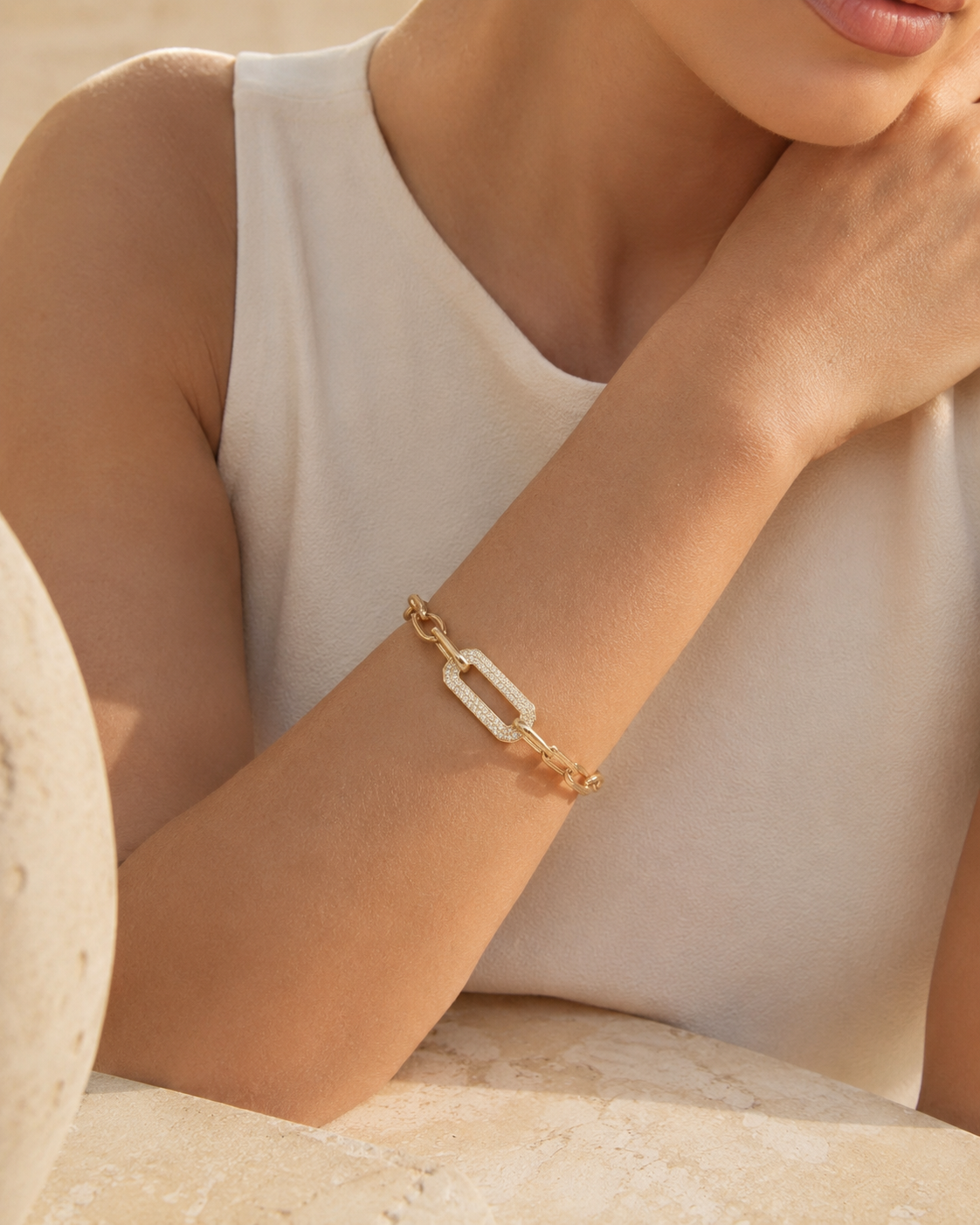 Bracelet Maille d'Éclat